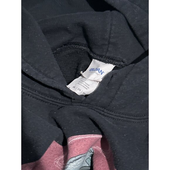 MAC MILLER Pullover Hoodie Tribute Angel 2XL Black - Picture 5 of 5